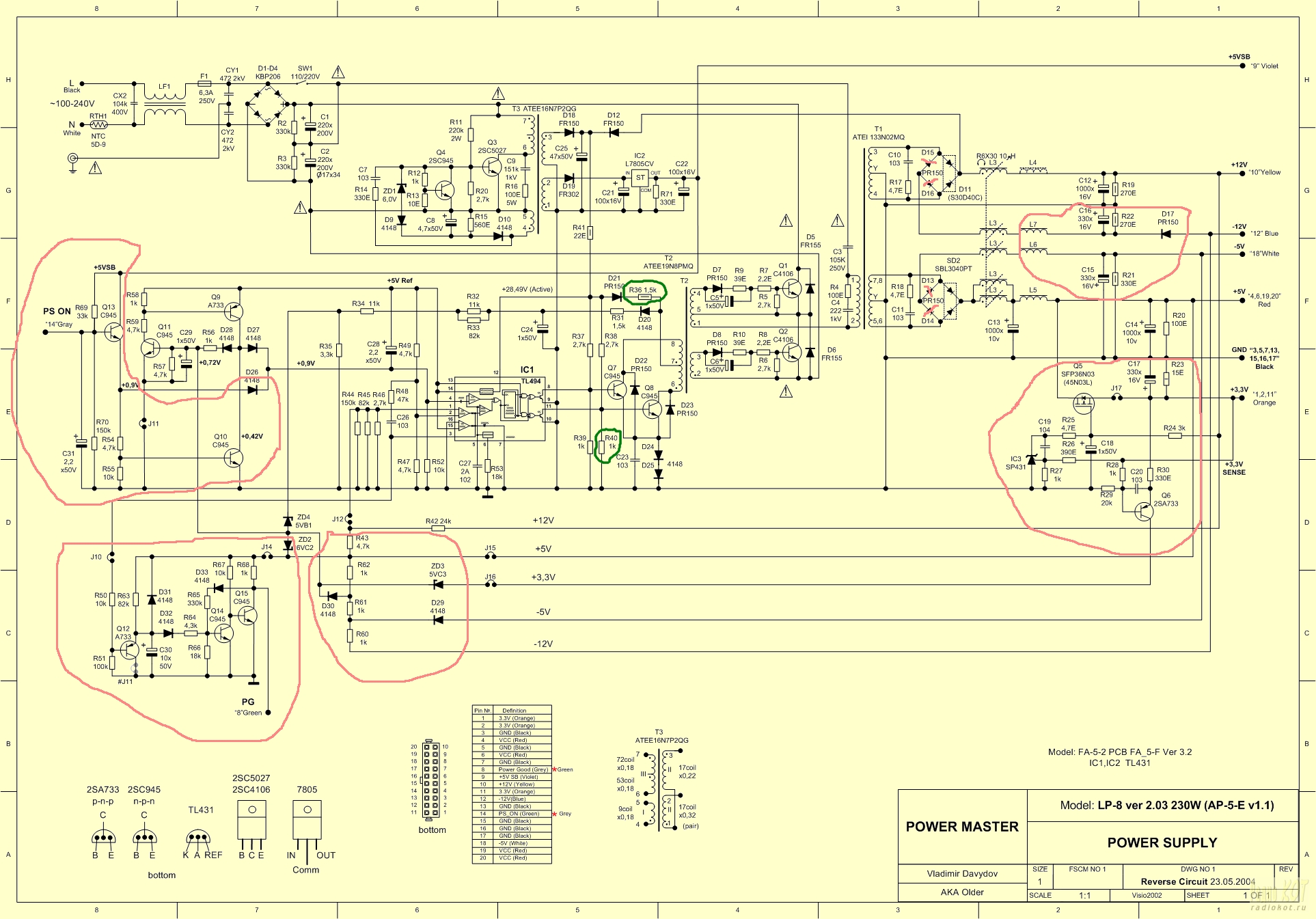 Iw p250a2 0 схема